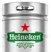 Barril de chopp Heineken